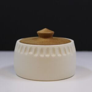 Boîte terre & bois - céramique artisanale