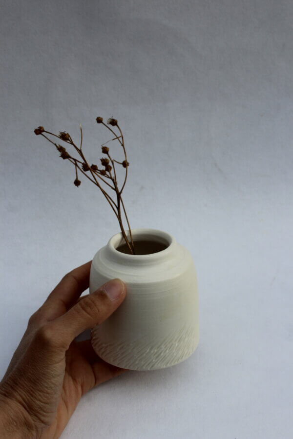 Mini-vases texturés - céramique artisanale – Image 3
